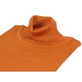 thumbnail image 2 of Men PRINCELY Turtle neck Sweater From Turkey Soft Merinos Wool 1011-80 Rust, 2 of 5