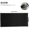 thumbnail image 3 of 3 Pack Black Bar Mat Spill Mat Glass Drying Mat Cocktail Mixing Service Mat for Counter Top(12inch(L) x 6inch(W)), 3 of 9