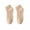 Dark Orange, variant on harmtty Confinement Socks Non-slip Women Socks 1 Pair Women Socks Thickened Elastic Anti-slip Mid-tube Anti-skid Bottom Solid Color Floor Socks Black