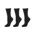 thumbnail image 2 of Women's GOLDTOE® 3-Pack Trouser Dress Socks Color: Black Size: N/A, 2 of 3