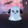 thumbnail image 4 of HCTSHG 6 Pcs Halloween Mini Resin Animals Figures Kit - Luminous Tiny Resin Figurines Accessories, Glow in The Dark Miniature Ghost Figurines for Halloween Party, Tabletop Decor, 4 of 9