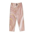 thumbnail image 4 of Sigee Rose Gold Glitter Splatter Print Women's Soft Pajama Pants - Breathable and Comfortable Lounge Sleep Bottoms with Elastic Waistband and Pockets-XX-Large, 4 of 9