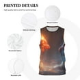 thumbnail image 3 of Sikiie Red And Blue Fire Dragon D Basketball Jersey Reversible Men's Mesh Athletic Sports Shirts Training Practice S-4XLSmall, 3 of 6