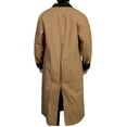 thumbnail image 2 of Scully RW107-BRN-XL Mens Rangewear Canvas Duster Jacket- Brown- XL, 2 of 2