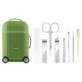 thumbnail image 5 of Mini Suitcase Manicure Set 8Pcs C - Nail Clippers Set Personal Clippers Stainless Clippers Fingernail Clippers Set Toenail Cutter Set Men’S Nail Clippers Women’S Nail Clippers Nail Clippers Kit, 5 of 8