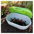 thumbnail image 4 of Drevy In-Ground Worm Composter Outdoor Farm Compost Bin 8 Gallons BPA- Composting System for Raised Garden Beds, 4 of 6