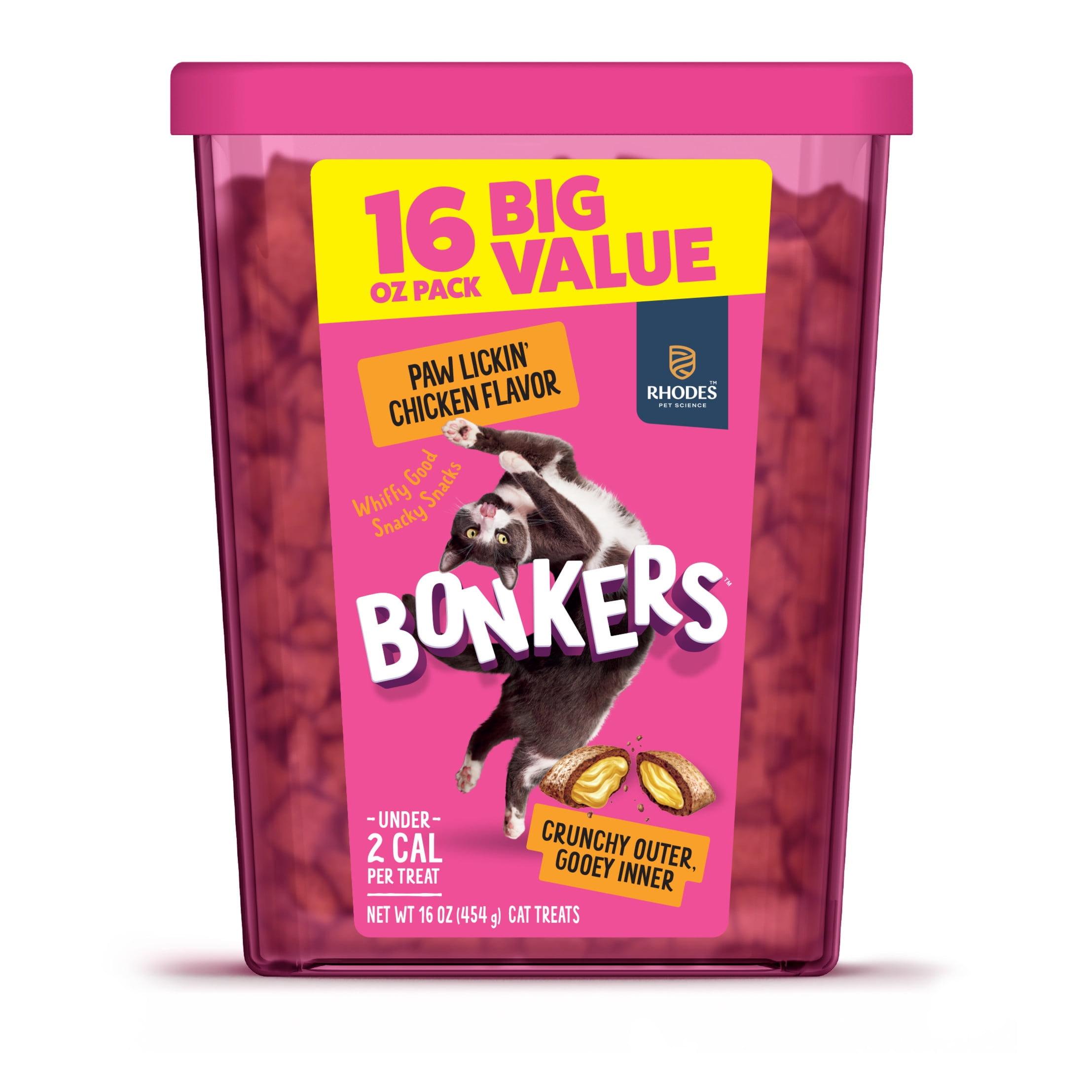 BONKERS Mixx Crunchy Cat Treats Catnip Freakout Variety Pack