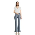 thumbnail image 5 of No Boundaries Juniors Print Flare Pants, 32" Inseam, Sizes XS-XXXL, 5 of 5