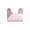 Pink570, variant on Zynviq Bathroom Rugs Clouds 19.7" X 15.7" Bath Rugs Polyester Gray U-Shaped Washable Absorbent Small Rug for Toilet