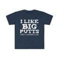 thumbnail image 1 of I like big putts and I cannot lie  Unisex T-shirt S-3XL funny golf golfing, 1 of 2