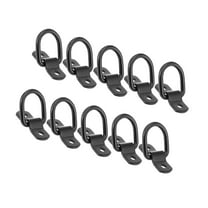 Unique Bargains 10pcs D Ring Tie Down Anchor Anchor Lashing Ring for Trailer Truck Vehicle