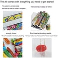 thumbnail image 2 of Maydear Cross Stitch Kits Stamped Full Range of Embroidery Starter Kits for Beginners DIY 14CT 2 Strands - Foraging 18.90×13.78 inch, 2 of 3
