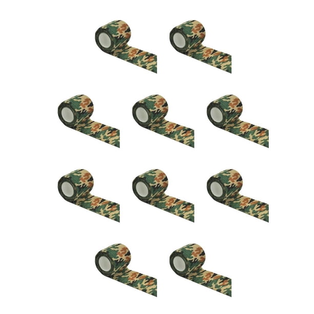 Soidarity Envoltura elástica Vendaje autoadhesivo flexible Cinta para montar Suministros personales Tobillo Pierna Exterior Tipo 4 7.5cmx4.5m tipo 4 7.5 cm x 4.5 m 10piezas Soidarity CBP267528
