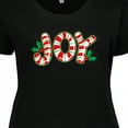thumbnail image 4 of Inktastic Candy Cane Joy Women's Plus Size T-Shirt, 4 of 5