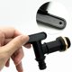 thumbnail image 4 of Grifo de manguera de jardín para barril de lluvia/reemplazo de rosca BSP de ¾ Conector de plástico a presión para grifo, cerveza casera, 4 of 4