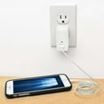 thumbnail image 3 of Tripp Lite Wall Travel W/ Quick 4x Faster - Adapter - 18 Watt - 3 A - Qc 3.0 (usb) - White, 3 of 5