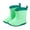 A-Green, variant on Boys Girls Waterproof Rain Boots Solid Color Leather Trim Non Slip Eva Toddler Outdoor Home Short Boots, A-Pink