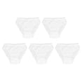 thumbnail image 2 of Ropa interior desechable, 5 piezas de ropa interior desechable para mujer, ropa interior desechable de algodón puro, bragas desechables de algodón puro, salida de alta intensidad, 2 of 14