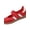 Red, variant on Women's Casual Flats Shoes with Hook and Loop Closure, Fashion Comfort
