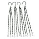 thumbnail image 2 of 4pcs Hierro 15 '' Canasta de Plantas Ganchos de Cadena Colgantes Campanas Gancho Colgante, 2 of 9