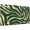 Pattern-1, variant on Gold and Green Zebra Print License Plate for Car or Truck, Aluminum Front License Plates with 4 Holes, 6×12 inch Decorative Novelty Metal Sign
