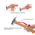 thumbnail image 4 of Camping Hammer Outdoor Multi Functional Camping Hammer Tent Stake Hammer for Camping Hiking Backpacking Gardening, 4 of 7