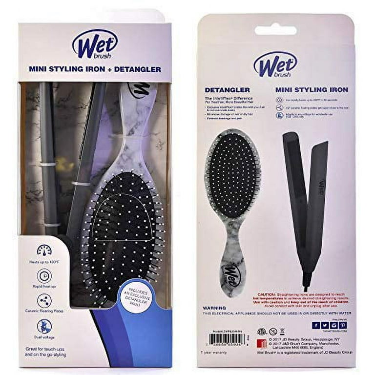 Wet brush mini styling clearance iron