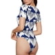 thumbnail image 2 of Balery Cartoon Iceberg Polar Bear Body de cuello redondo de manga corta para mujer Tops de manga corta Tops básicos-Medium, 2 of 7