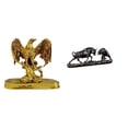 thumbnail image 1 of Escultura,Estatua de resina,figura decorativa para el hogar.,Estatua de escritorio,Figura decorativa de pelea de toros y osos,Colecciones de esculturas de toros,artesanía de resina,decoración, 1 of 7