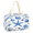 Beige, variant on Jiaoprinted Blue Seashells Starfish Travel Makeup Bag for Women, Large Waterproof Toiletry Organizer, Portable Cosmetic Pouch with Handle for Daily Use, Beach