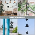 thumbnail image 3 of 2pcs Japanese Wind Chime Traditional Iron Wind Bell Chime Ornament Hanging Pendant, 3 of 8
