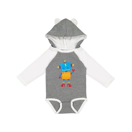 

Inktastic TOY ROBOT Gift Baby Boy or Baby Girl Long Sleeve Bodysuit