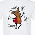 thumbnail image 4 of Inktastic Dancer Reindeer T-Shirt, 4 of 5
