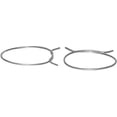 thumbnail image 2 of Dundas Jafine Tension Clamp 4 In Heavy-Duty - 2 Pack, 4" Silver, 2 of 2