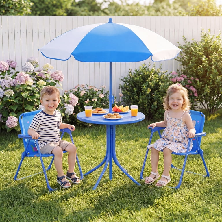 kids patio table umbrella Best Choice Products Wooden Picnic Table, Outdoor Activity w/ Adjustable Umbrella, Seats Its a beautiful day for a picnic HONEY JOY Kids Picnic Table,
