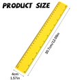 thumbnail image 4 of Straight Scale Measuring Ruler Portable For Math Drawing Drafting Daily Study Use, 4 of 6