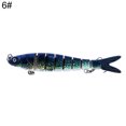 thumbnail image 2 of OPOLSKI 5Pcs 10cm 11g Multi Jointed Simulation Fish Fishing Baits Hard Lures Tackle Tool, 2 of 8