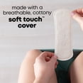 thumbnail image 4 of U by Kotex Security Lightdays Panty Liners, Light Absorbency, Extra Coverage, Unscented, 4 of 5