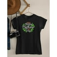 thumbnail image 3 of Happy Mother's Day Roses Shaped T-Shirt Women -Image by Shutterstock, Female 3X-Large, 3 of 4