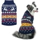 thumbnail image 1 of Suéter para perro PUPTECK, abrigo de punto cálido navideño, tamaño mediano, 1 of 9