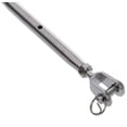 thumbnail image 2 of 2X 304 Stainless Steel Rigging Screw Closed Body Jaw Jaw Turnbuckle 7/32 inch Thread, 2 of 4