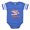 Royal Blue, variant on CafePress - Mmmbacon - Cute Infant Baby Football Bodysuit