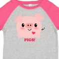 thumbnail image 4 of Inktastic Kawaii I Love Pigs Boys or Girls Toddler T-Shirt, 4 of 5