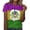 Multicolor#9, variant on S LUKKC LUKKC Mardi Gras Shirt For Women Summer Carnival Theme Party Outfits Casual Fashion Print Round Neck Short Sleeve Top