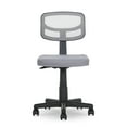 thumbnail image 3 of Mainstays Mesh Task Chair with Padded Seat, Teens and Adult, Gray/Gray, 3 of 15