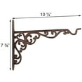 thumbnail image 2 of Esschert Design Large Cast Iron Hanging Basket Hook – Sturdy Outdoor Wall Mount for Garden & Patio, 2 of 2