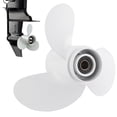 thumbnail image 4 of Outboard Propeller Propeller Replacement Propeller For  Aluminum Alloy Propeller Outboard Accessory Propeller 7 Spline Tooth 3 Blades 6G1-45941-00-EL 8 1/2 X 8 1/2 Fit For, 4 of 8