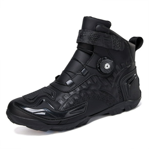 Botas de moto y zapatos de moto para todas las estaciones para hombre y mujer.,Negro,47