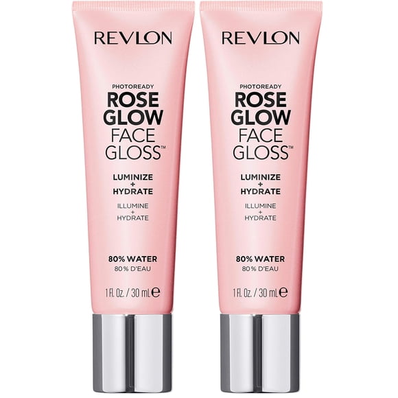 Brillo facial Revlon PhotoReady Rose Glow Primer 2 x 30 ml