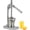 Silver, variant on Cast Iron Juicer Hand Press, Manual Juicer Stainless Steel Lemon Squeezer for Bar Kitchen, Heavy Duty Citrus Crush Machine for Fresh Lemonade Orange Juice(green)